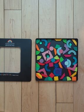 Grimm's Magnetic Wooden Travel Set - Incomplete